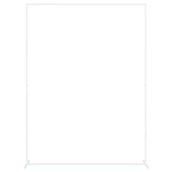 Arche de Mariage Carrée Acier Blanc Structure Moderne pour Cérémonie 150x200cm - ComfortXL Outdoor Living - Image 2
