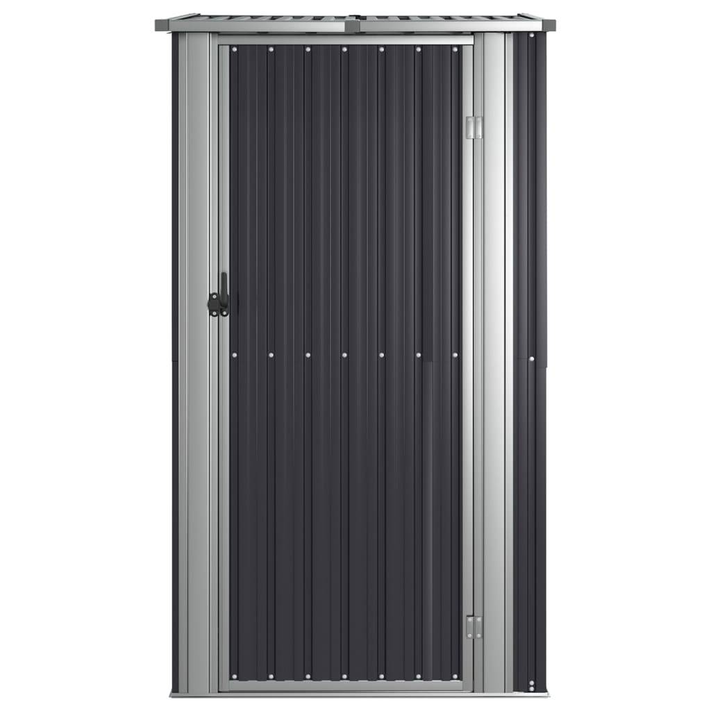 Vidaxl - Abri de jardin Anthracite 118,5x97x209,5 cm Acier galvanisé 1.1m² vidaXL 150901 - Image 10