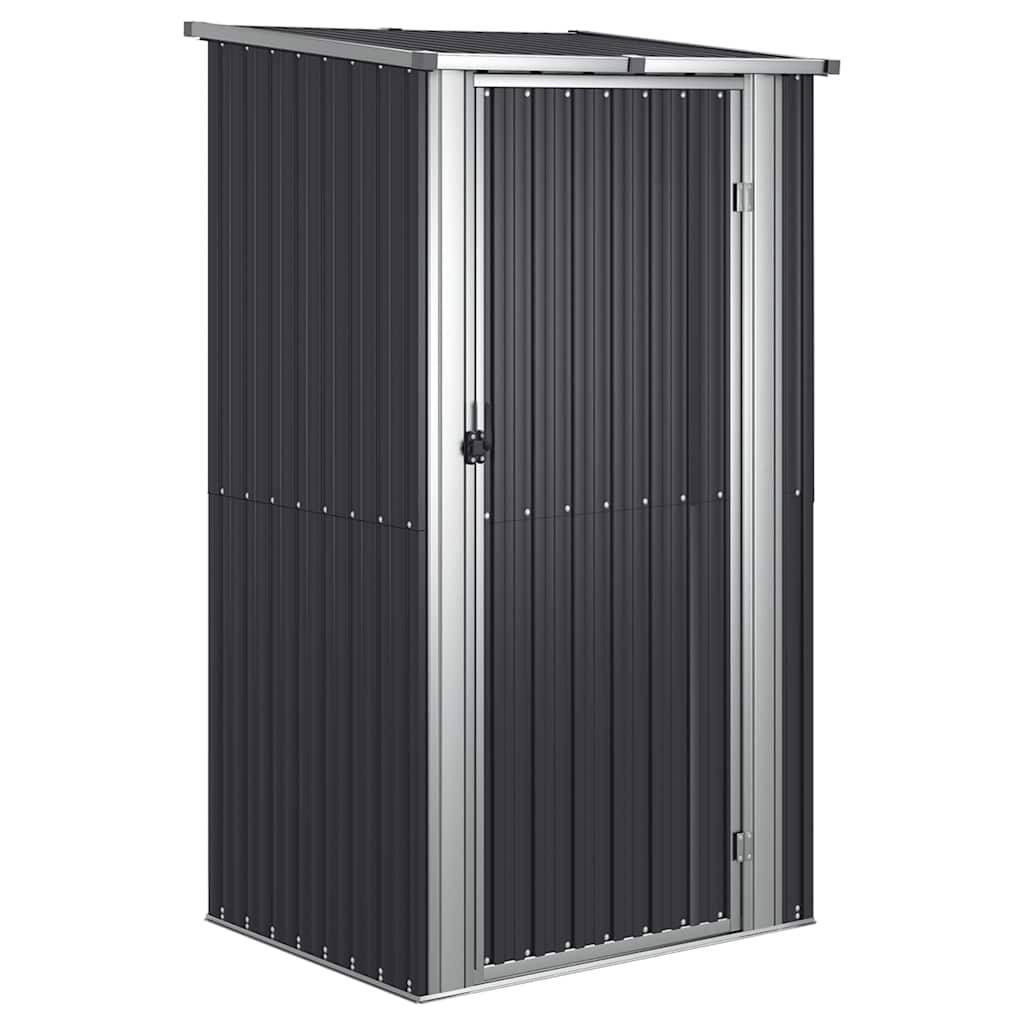 Vidaxl - Abri de jardin Anthracite 118,5x97x209,5 cm Acier galvanisé 1.1m² vidaXL 150901 - Image 2