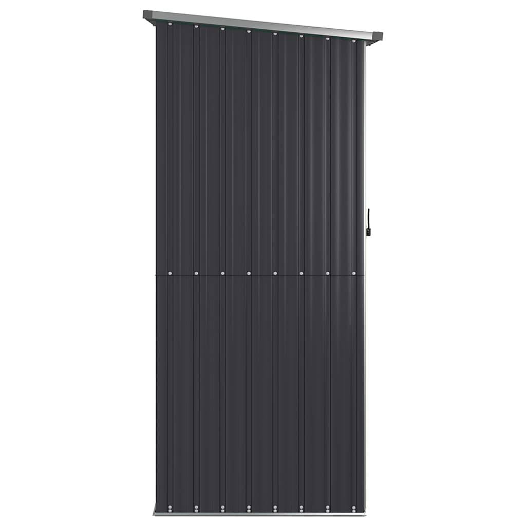 Vidaxl - Abri de jardin Anthracite 118,5x97x209,5 cm Acier galvanisé 1.1m² vidaXL 150901 - Image 6