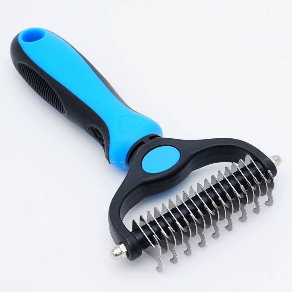 IntiMeg - Peigne démêlant double face pour chien IntiMeg