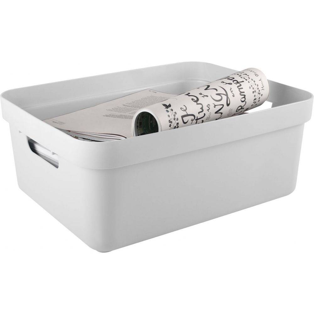 Sunware - Boite de rangement Sigma home Box 24L Blanc Sunware - Imagen 2