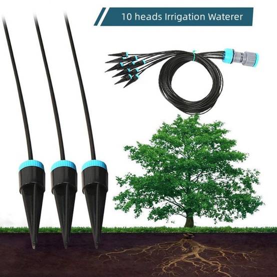 Forever Speed Kit irrigation goutte 315 pièces système d'arrosage, 60 m 15 m de tuyau, arrosage par pulvérisation et refroidissement Forever Speed Kit irrigation goutte 315 pièces système d'arrosage, 60 m 15 m de tuyau, arrosage par pulvérisation et refroidissement