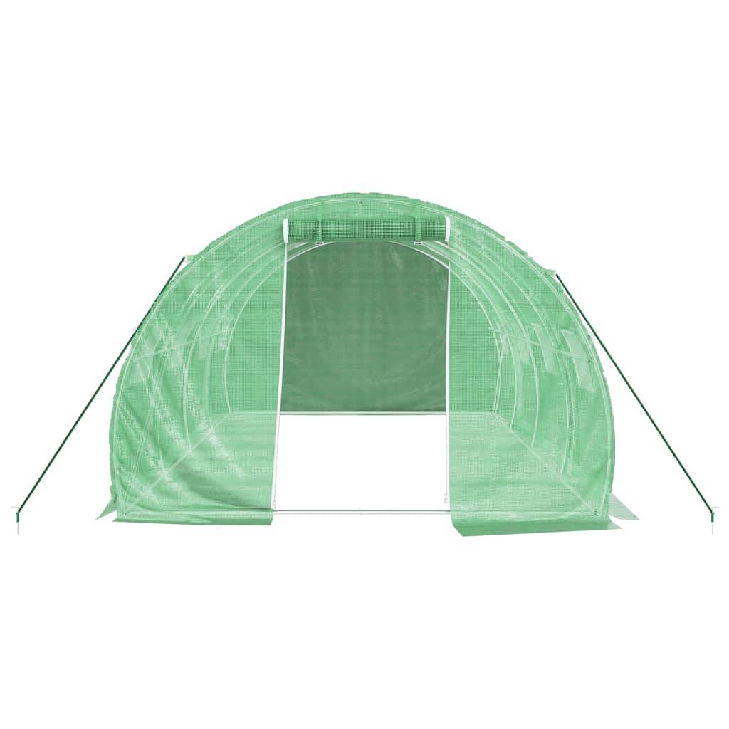 Serre Tunnel Jardin Acier Galvanisé Protection Culture 12m² 4x3x2m - ComfortXL Outdoor Living - Image 4