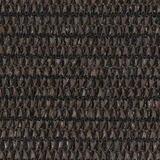 Écran de balcon PEHD marron 500 x 90 cm - PANGIVO - Image 2