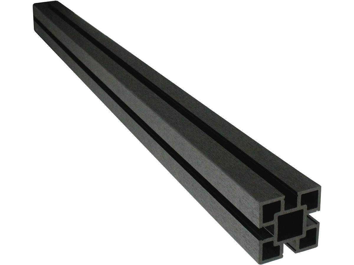 Habitat Et Jardin - Kit Clôture 1.6 X 1.2m Composite - Kit De Fixation Offert - Marron -habitat Et Jardin - Imagen 3
