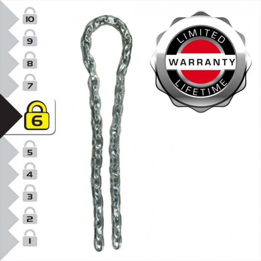Master Lock - Master Lock 8011EURD Chaîne en acier cémenté, 100 cm x 0,6 cm - Image 4