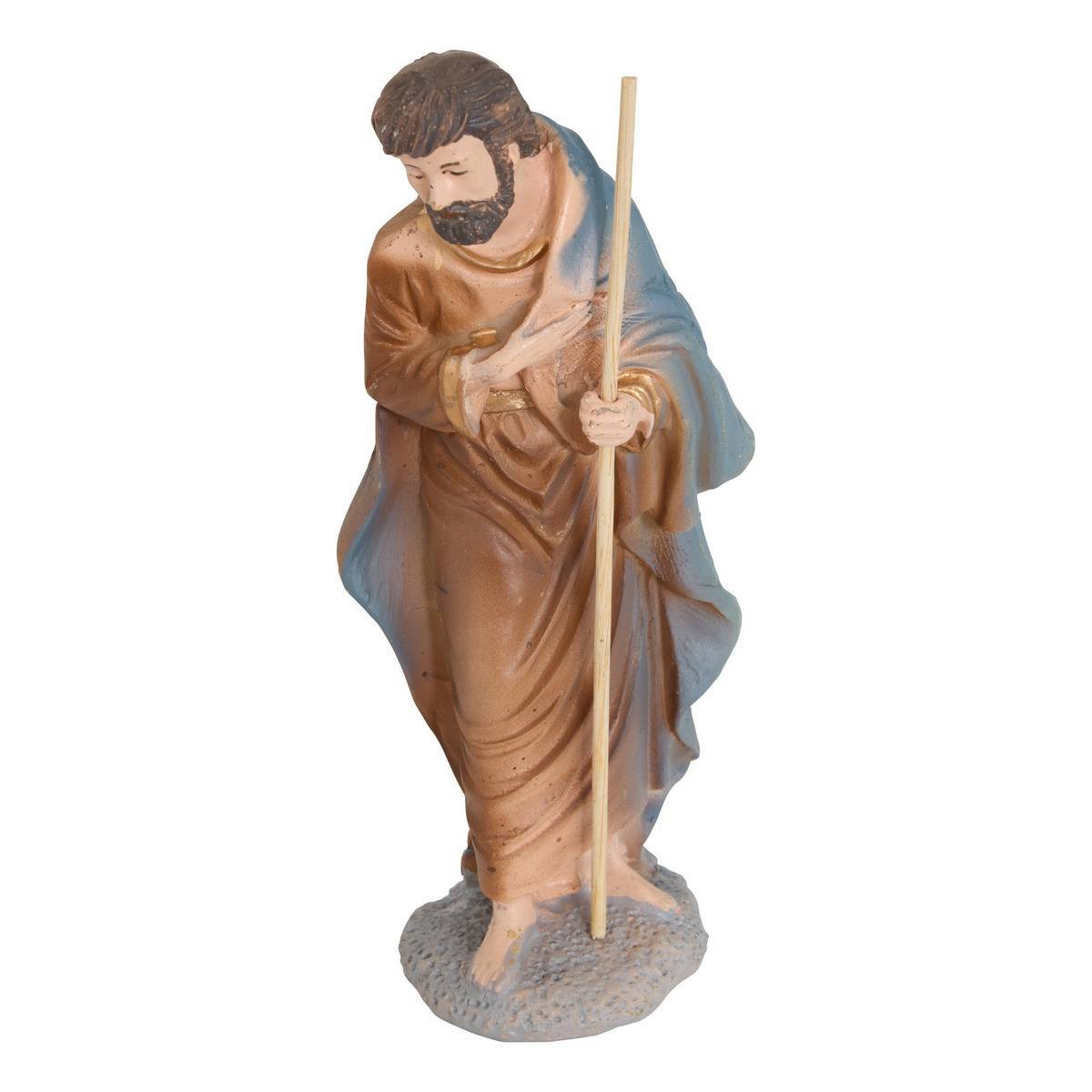 Atmosphera - Santon pour crèche de Noël H.20cm résine assorti - Atmosphera Créateur d'intérieur