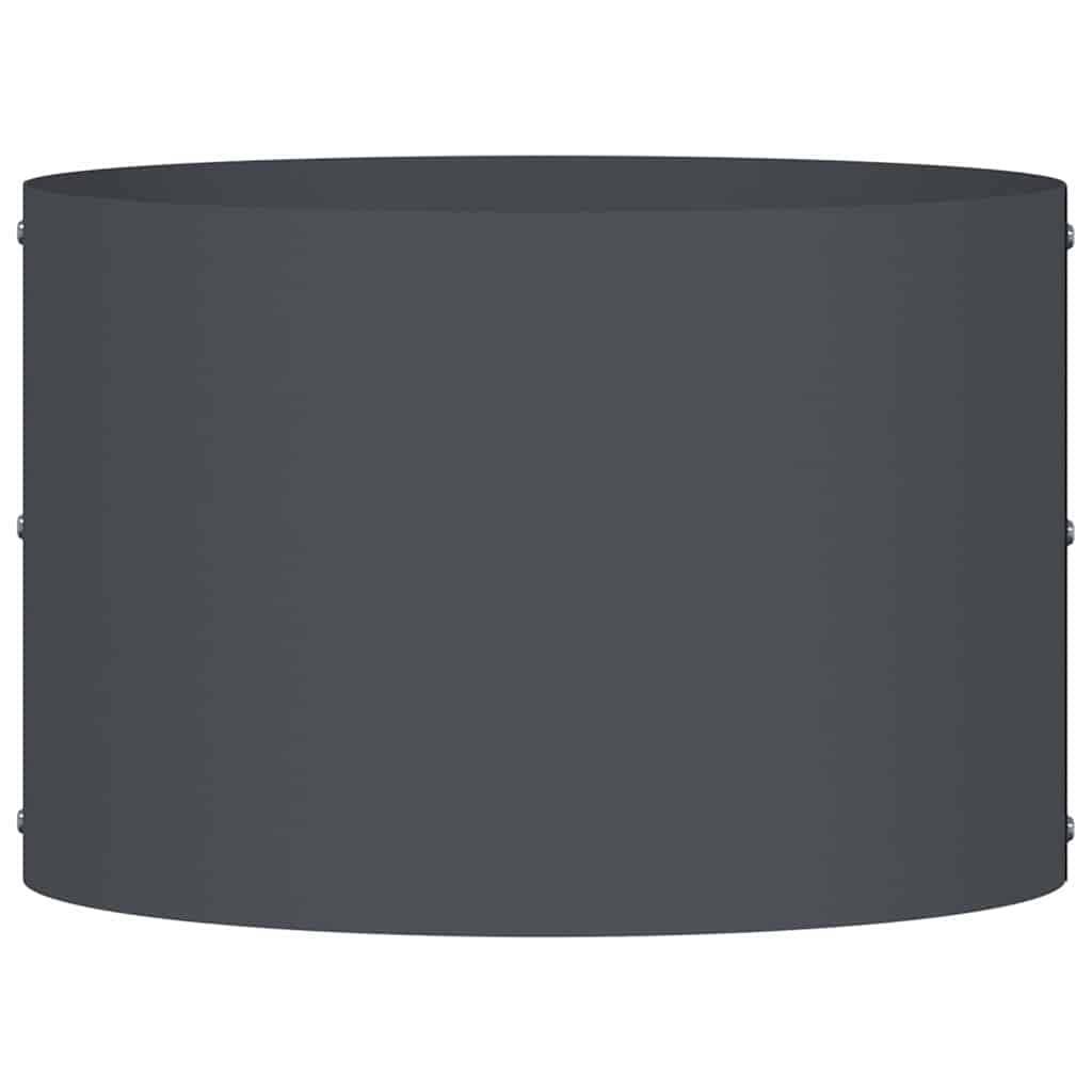 Maison Chic - Cache-pot, Pot De Fleurs Anthracite 30 x 30 x 20 cm Acier g318 - Image 3