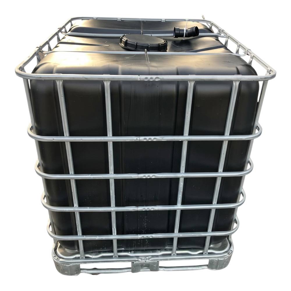 Dare Win Store - Cuve de stockage 1000l ibc neuve grillage opaque noire bouchon diamètre 22 cm - Imagen 1