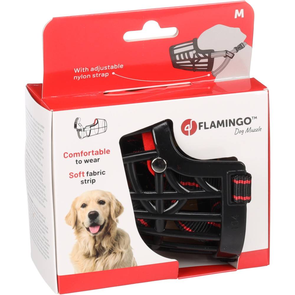 Muselière SILAS M noir 28 cm 36-47 cm pour chien - Imagen 2