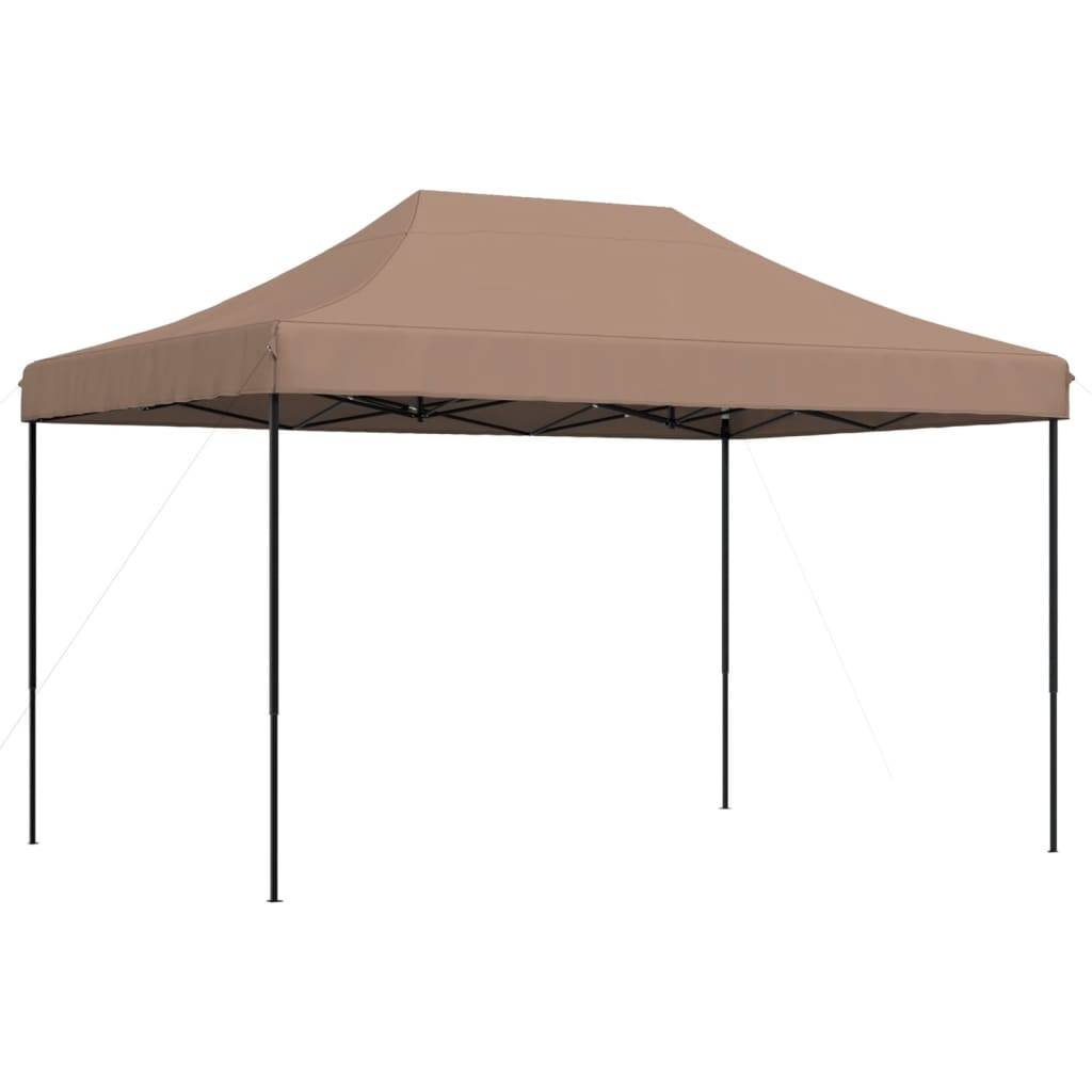 Pergola acier marron 410 x 279 x 315 cm - Prolenta premium p381.6 - Image 4
