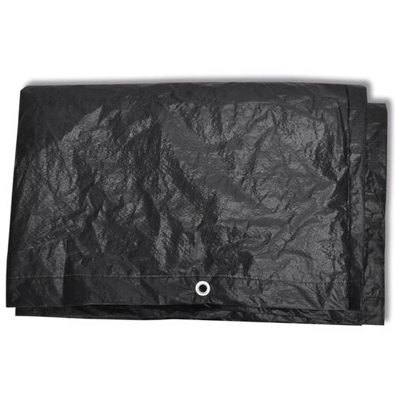 Housses pour table de ping-pong polyéthylène noir 160 x 55 x 182 cm - PANGIVO - Image 5