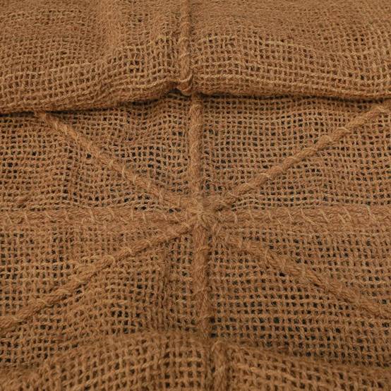 Voile d'ombrage en fibre de coco à suspendre 3x5m - Image 3