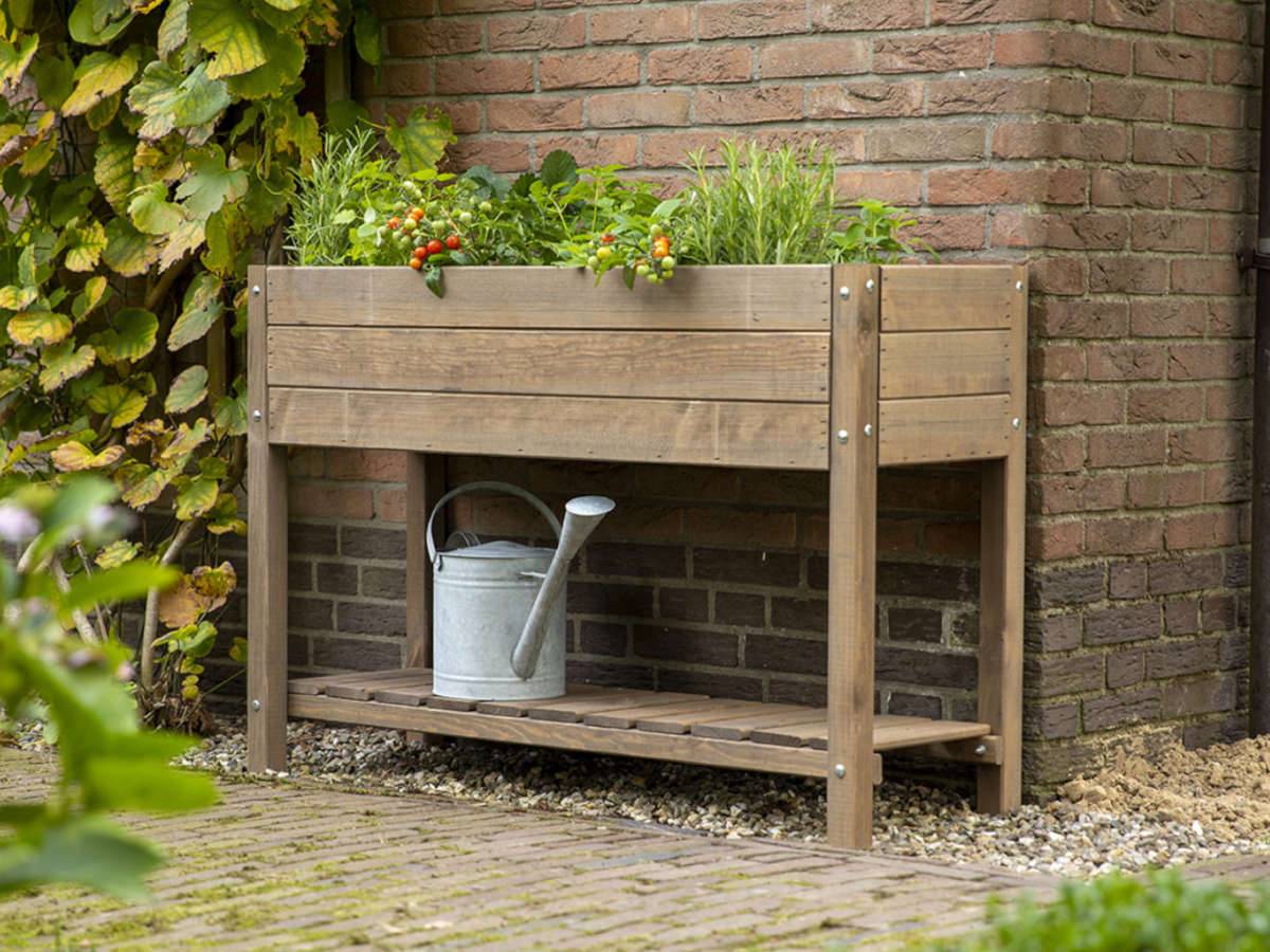 Esschert Design - Carré potager en bois marron L - Esschert Design - Imagen 2