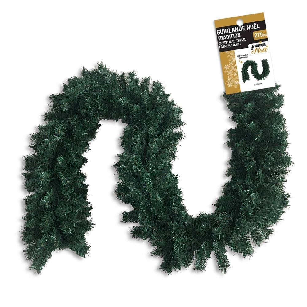 Guirlande de sapin artificiel géante 300 branches 2,7m - Imagen 1