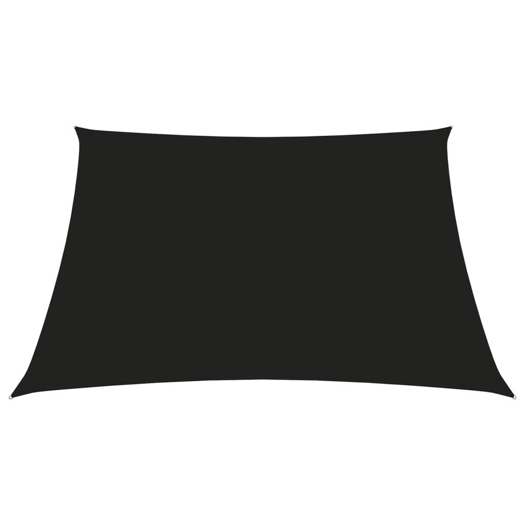 Helloshop26 - Voile toile d'ombrage parasol tissu oxford carré 4 x 4 m noir - Imagen 2