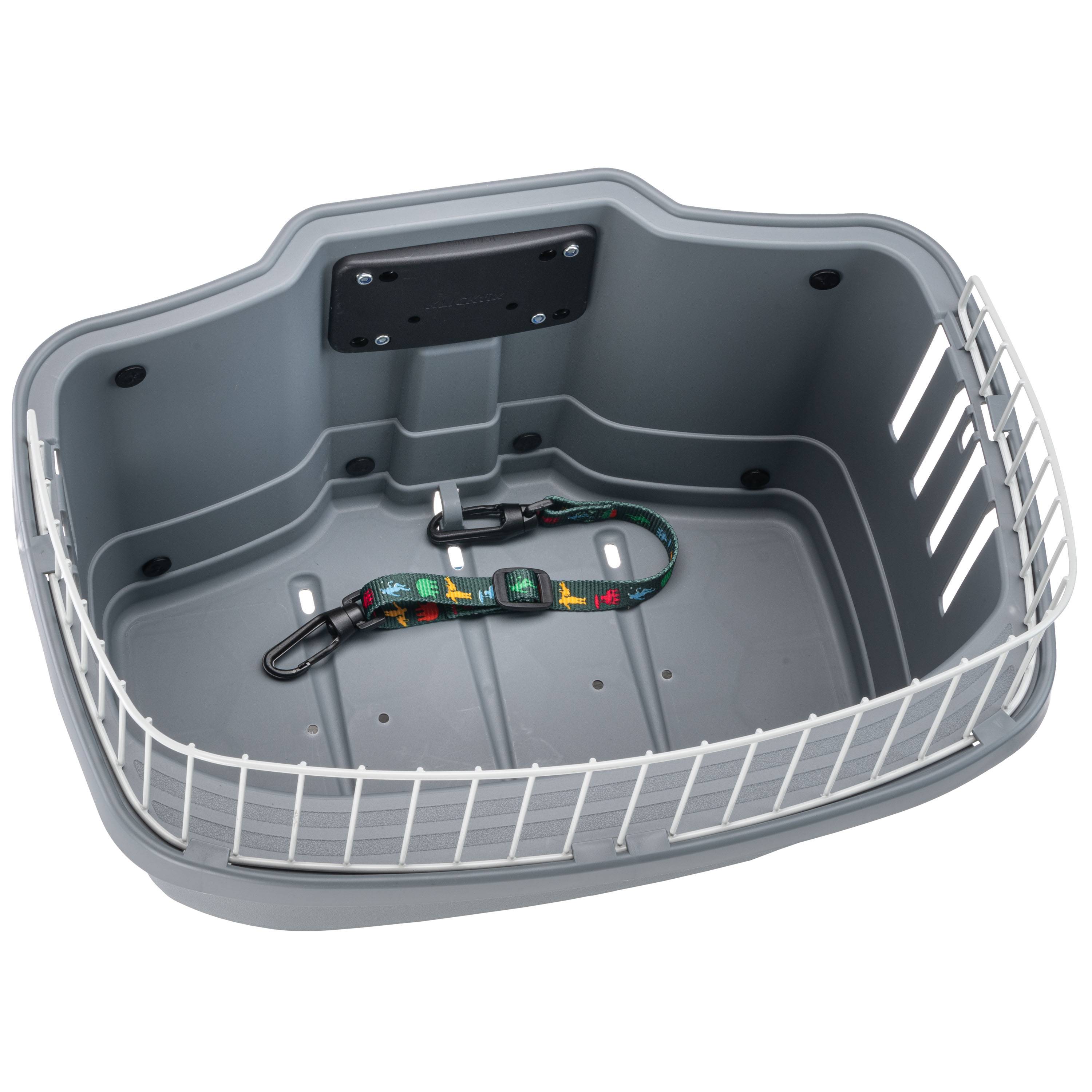 Ferplast - Ferplast Transport vélo pour chiens de petite taille ATLAS BIKE 20 RAPID Panier pour vélo petits chiens maxi 7 kg avec coussin lavable, box de voyage - Imagen 5