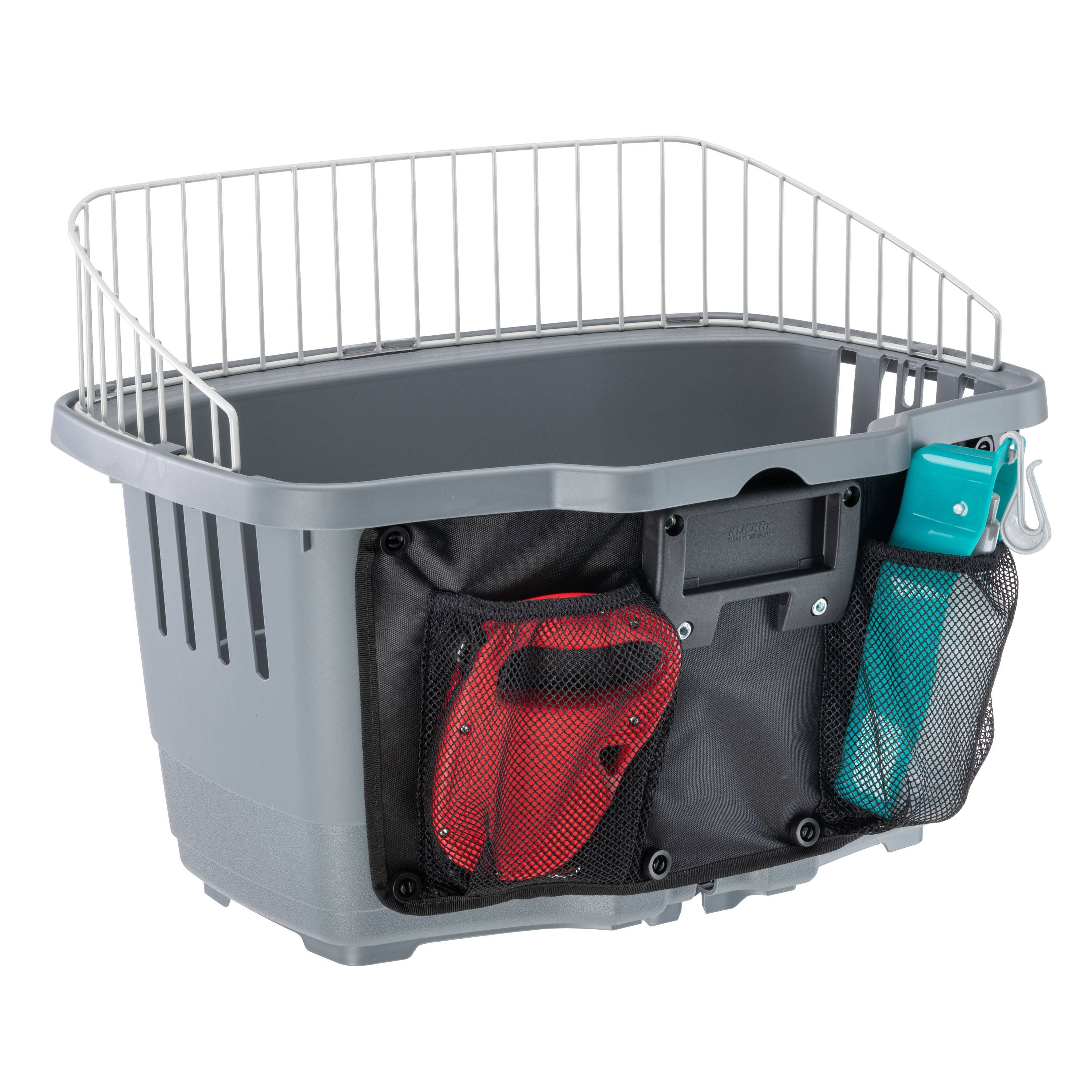 Ferplast - Ferplast Transport vélo pour chiens de petite taille ATLAS BIKE 20 RAPID Panier pour vélo petits chiens maxi 7 kg avec coussin lavable, box de voyage - Imagen 6