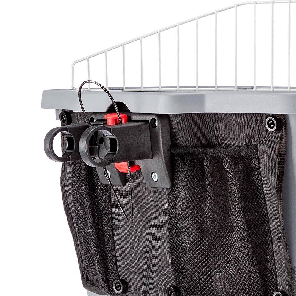 Ferplast - Ferplast Transport vélo pour chiens de petite taille ATLAS BIKE 20 RAPID Panier pour vélo petits chiens maxi 7 kg avec coussin lavable, box de voyage - Imagen 7