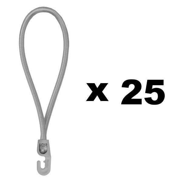 Gt Garden - Lot de 25 attaches rapides 25 cm - GT GARDEN - Imagen 1