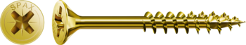 Vis SPAX YELLOX Pozidrive - Ø5 x 90 mm - Tête fraisée - Filetage Partiel Boite de 100 - 1081020500903 - Imagen 4