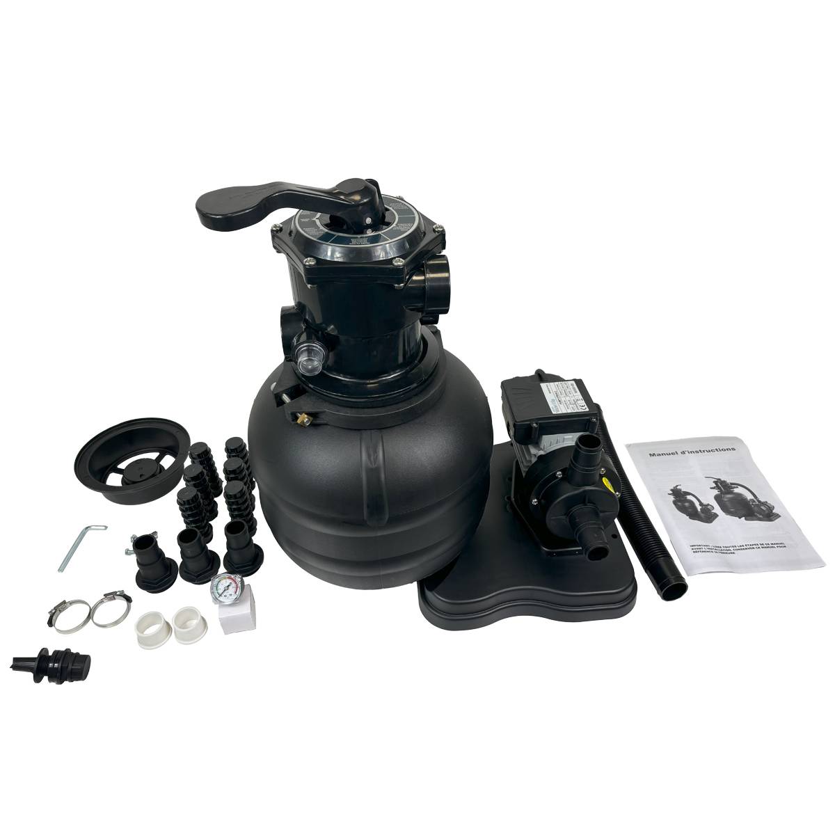 Water Clip - Groupe de filtration à sable 16 M3/H - 900W - Piscine 80m3 Piscines Water Clip - Imagen 2
