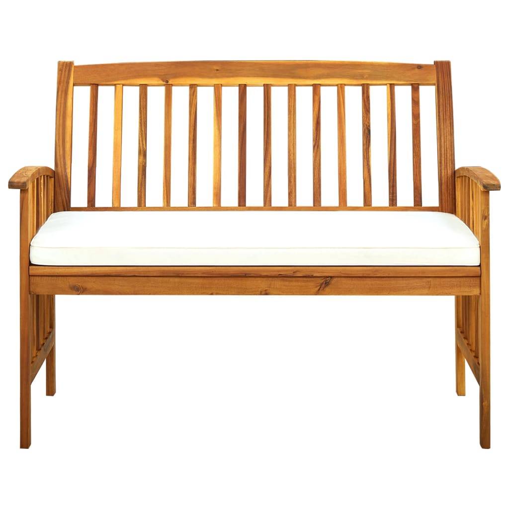 Prolenta Premium - Banc de jardin Blanc 64 X 119 cm - Prolenta Premium - Image 2