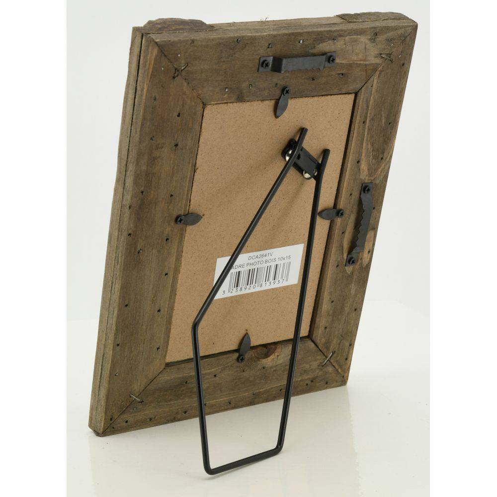 Aubry Gaspard - Cadre photo 10x15cm en bois recyclé 1 Photo - Imagen 4