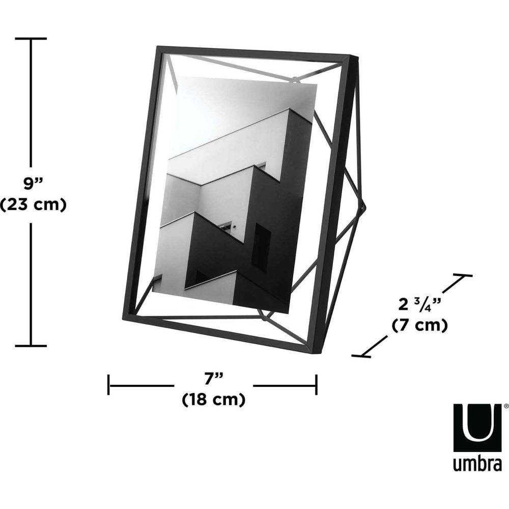 Umbra - Cadre photo fil en métal 13x18 cm Noir - Imagen 3