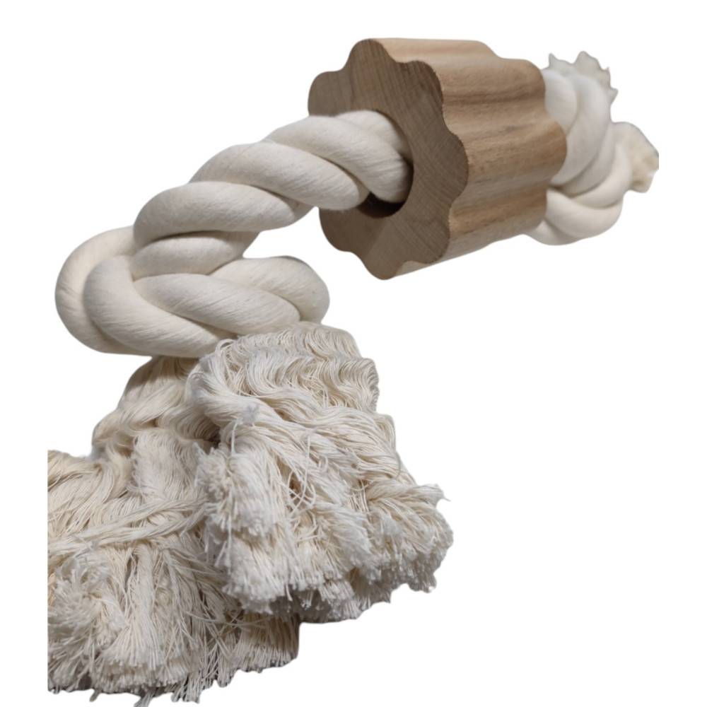 Corde Wild Giant 2 nœuds, taille ø 3 cm x 42cm, jeux pour chien. - Imagen 7