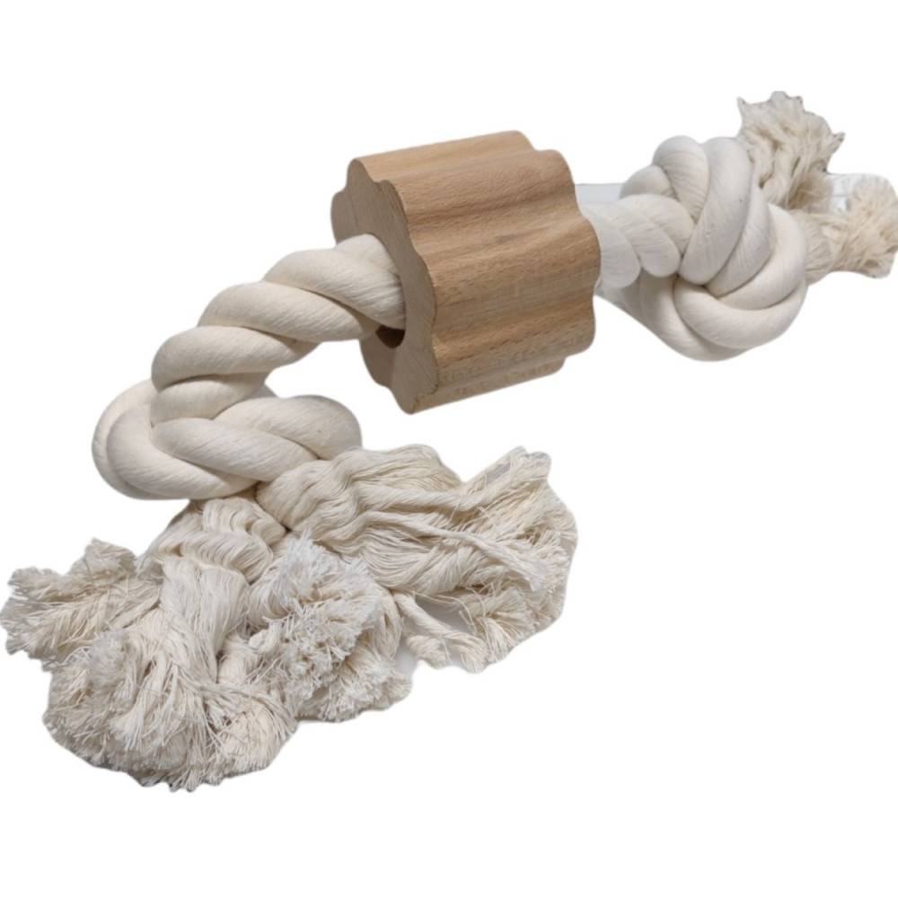 Corde Wild Giant 2 nœuds, taille ø 3 cm x 42cm, jeux pour chien. - Imagen 6