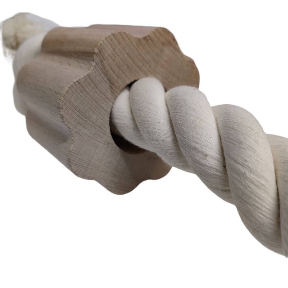 Corde Wild Giant 2 nœuds, taille ø 3 cm x 42cm, jeux pour chien. - Imagen 5