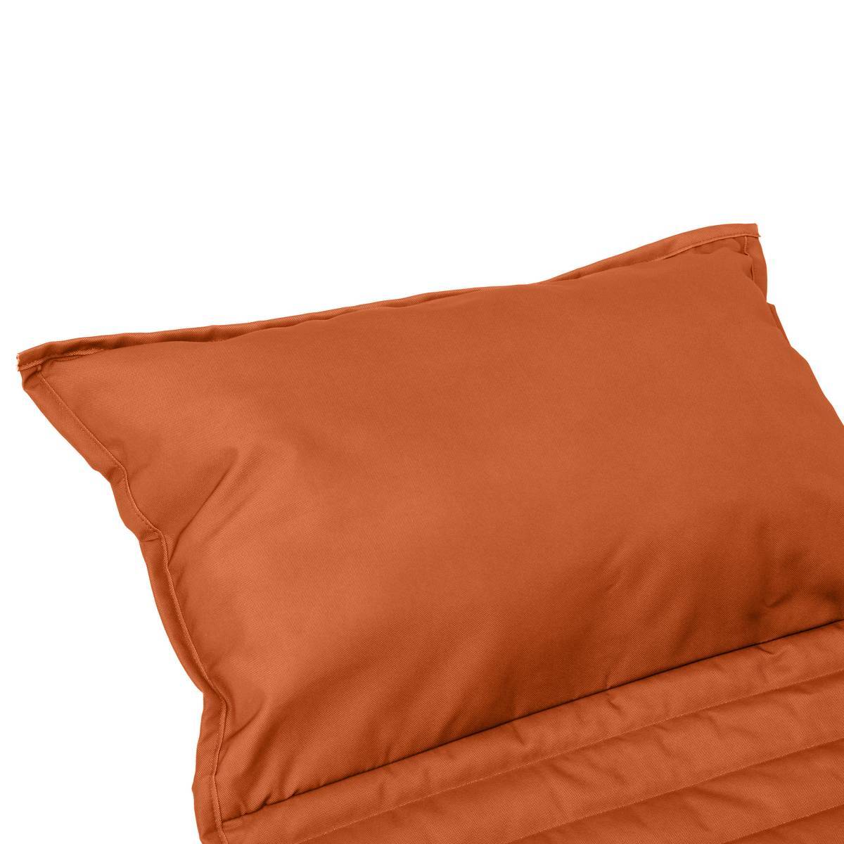 Hesperide - Coussin de transat enroulable "Adiya" ambre 180x60cm en polyester Hespéride - Imagen 2