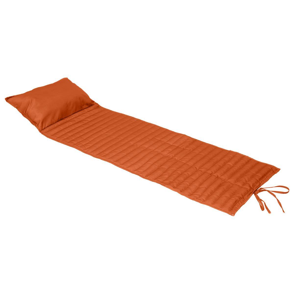 Hesperide - Coussin de transat enroulable "Adiya" ambre 180x60cm en polyester Hespéride - Imagen 1