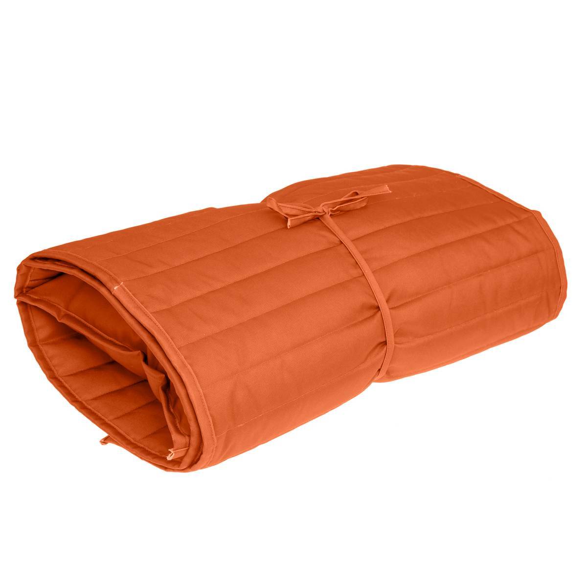 Hesperide - Coussin de transat enroulable "Adiya" ambre 180x60cm en polyester Hespéride - Imagen 4