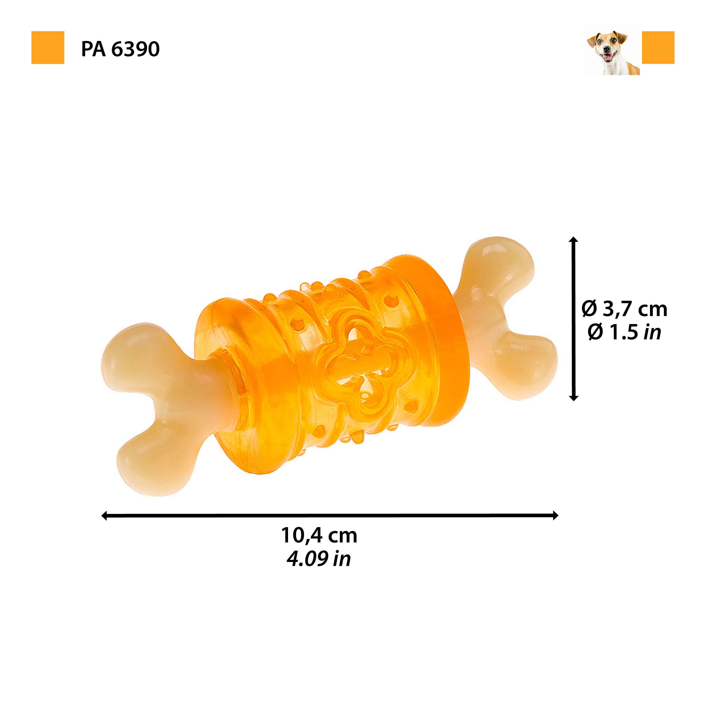Ferplast - Jouet en caoutchouc chien chiens ferplast PA 6390 PA 6392 distributeur croquettes nourriture - Imagen 2
