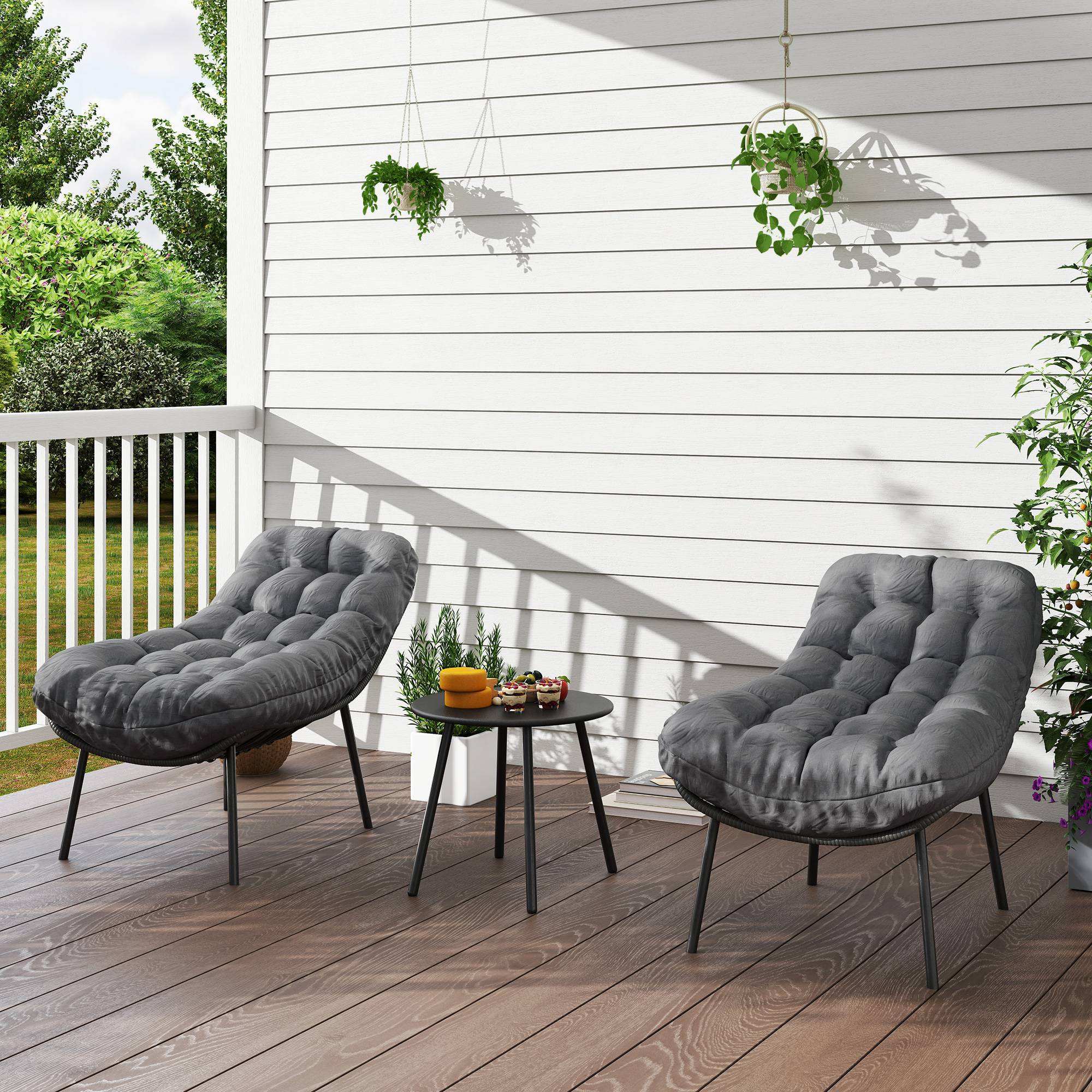 Salon de jardin extérieur en résine ensemble table et chaises d — free download