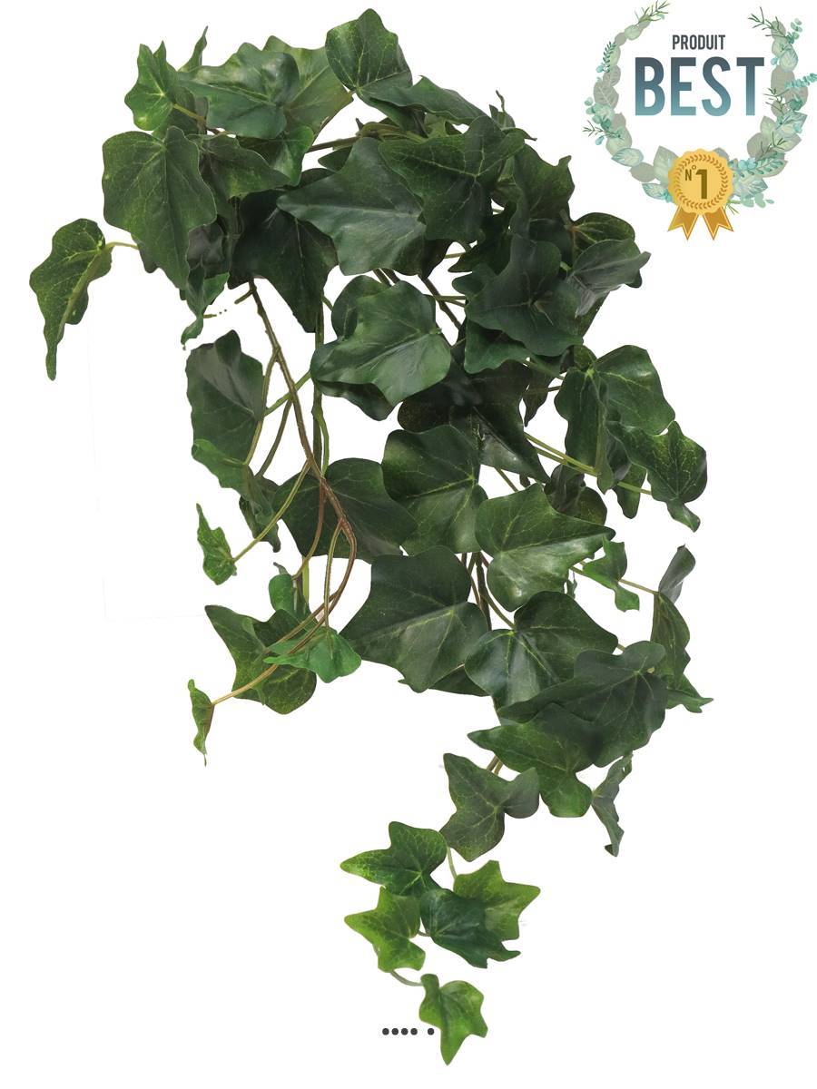 Artificielles - Lierre artificiel en chute L 46 cm 86 feuilles Vert - BEST - couleur: Vert - Imagen 1