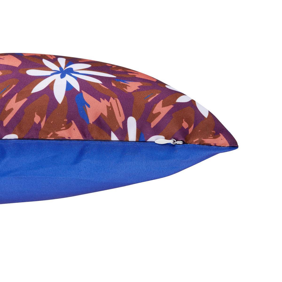 Atmosphera - Housse de coussin d'extérieur "Lahna" terracotta 40x40cm - Atmosphera Créateur d'intérieur - Image 3