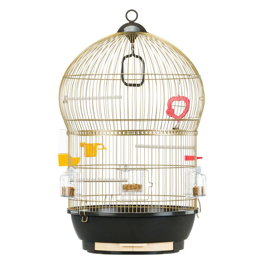 Ferplast - Ferplast Cage à Oiseaux BALI Cage pour Oiseaux, Canaris, Pinsons, Perruches Ondulées, Inséparables, en Métal, Accessoires inclus Mangeoires rotatives - Image 1