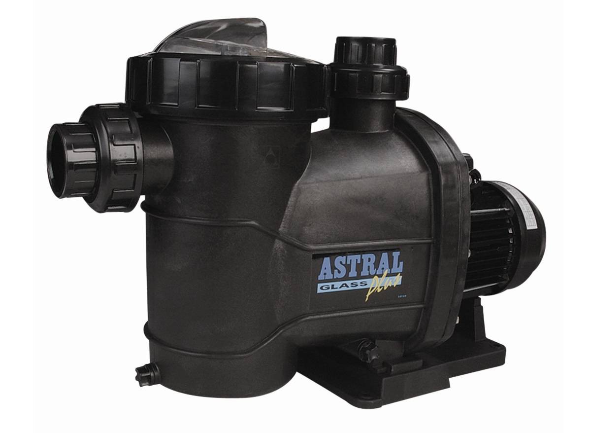 Astralpool - Pompe Astral Glass Plus 0,50 CV / 8 m³/h Tri - Astral Pool