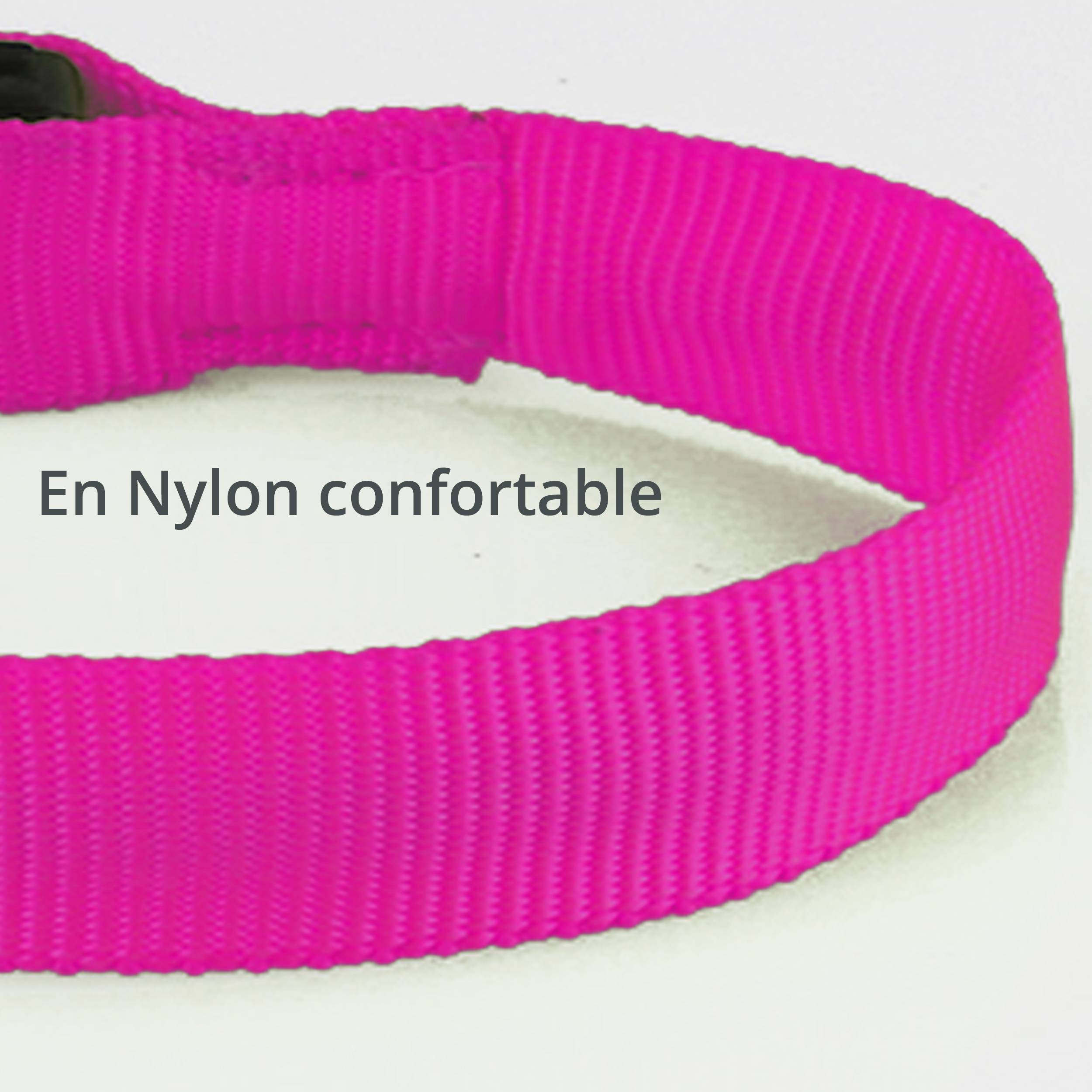 Petsation - Collier Lumineux pour Chat – LED Étanche– Haute Qualité, Stabilité & Sécurité – Fermoir de sécurité (rosé, s) – Petsation - Imagen 4