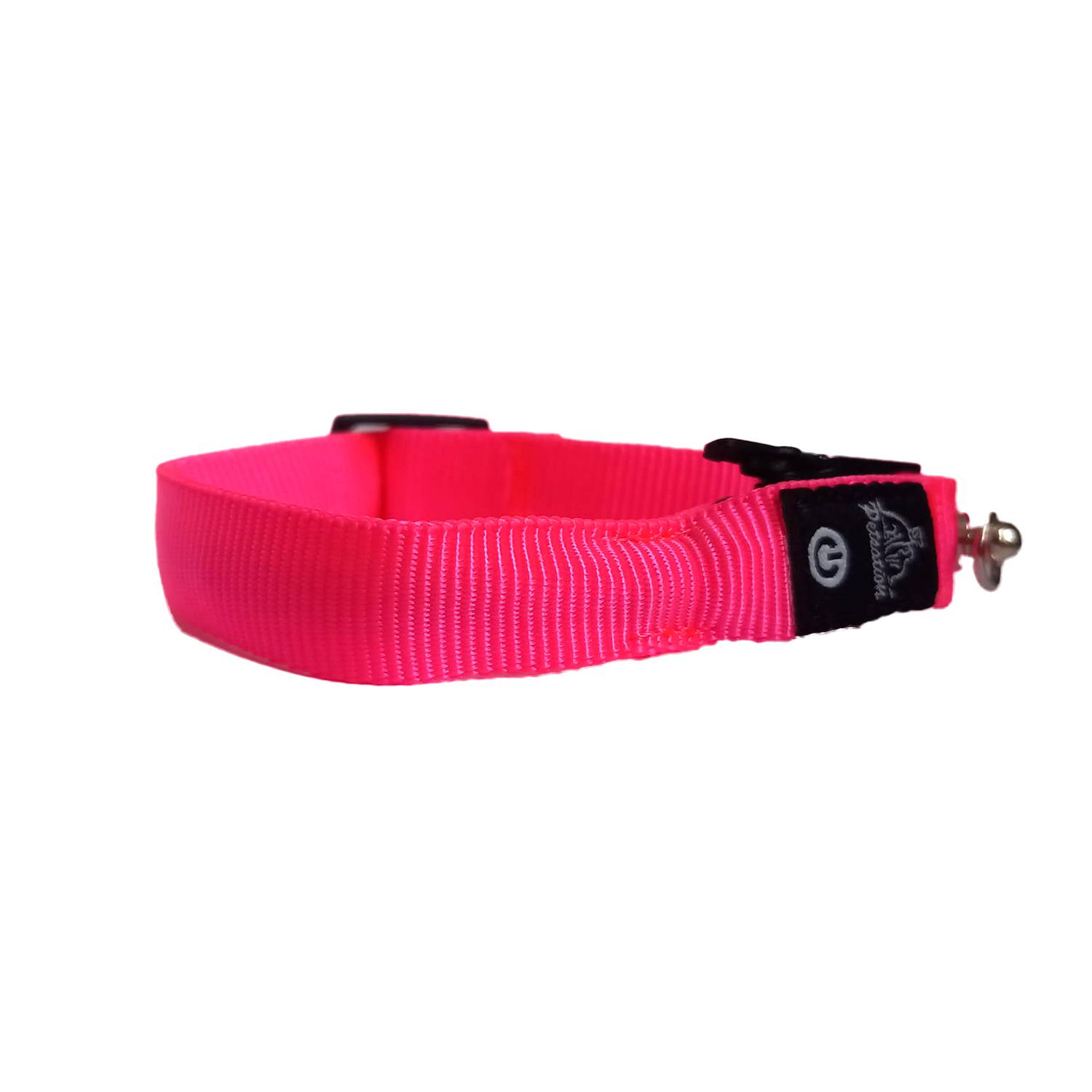 Petsation - Collier Lumineux pour Chat – LED Étanche– Haute Qualité, Stabilité & Sécurité – Fermoir de sécurité (rosé, s) – Petsation - Imagen 1