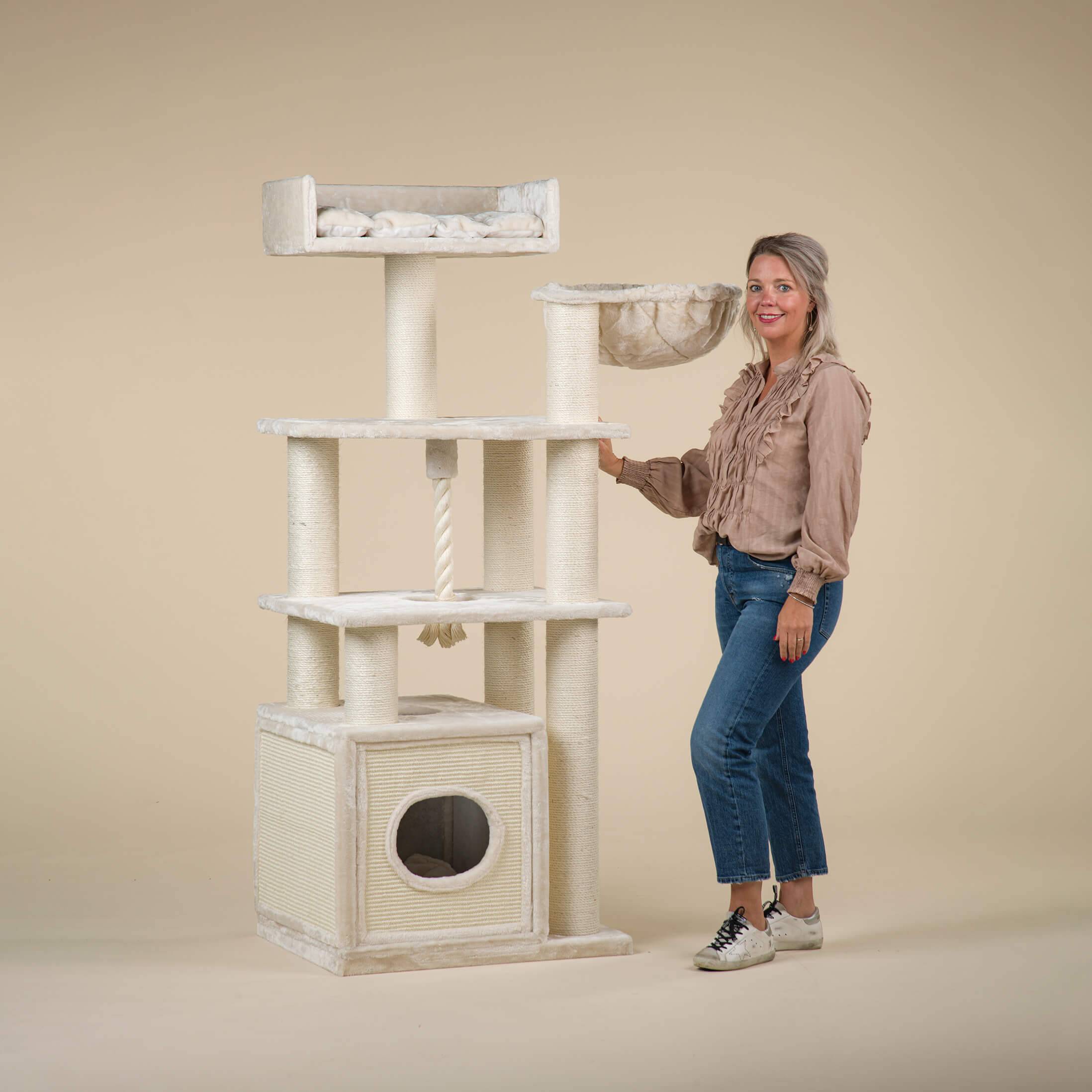 Rhr Concepts Bv - Arbre à chat Cat Relax (Beige) - RHR Concepts BV - Imagen 2