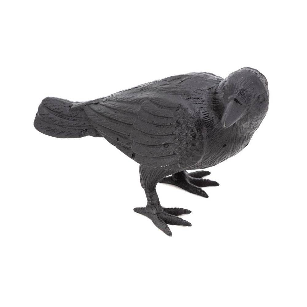 Aubry Gaspard - Corbeau  en fonte noire - Imagen 4