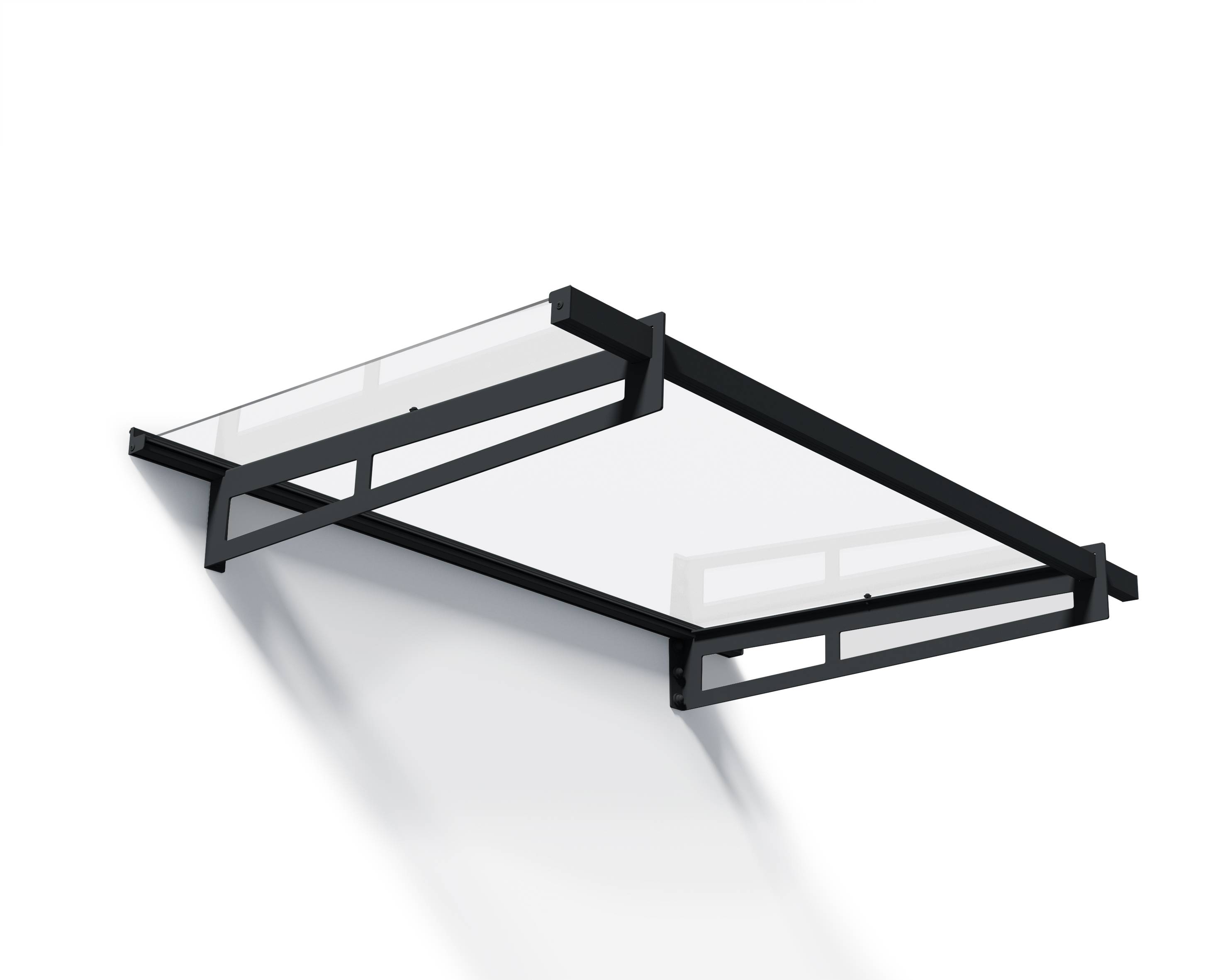 Canopia by Palram - Canopia Marquise de porte Bremen Gris 150 X 93.5 - Imagen 1