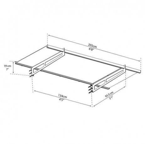 Canopia by Palram - Canopia Marquise de porte Bremen Gris 150 X 93.5 - Imagen 6