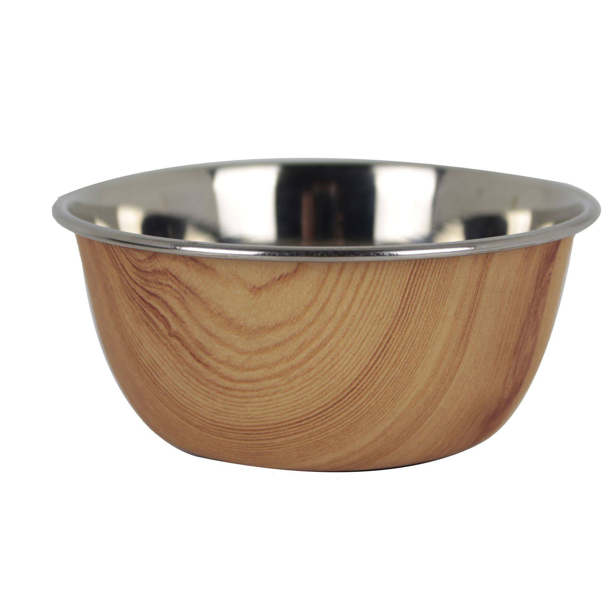 Gamelle inox effet bois : 350 ml IDEALDOG