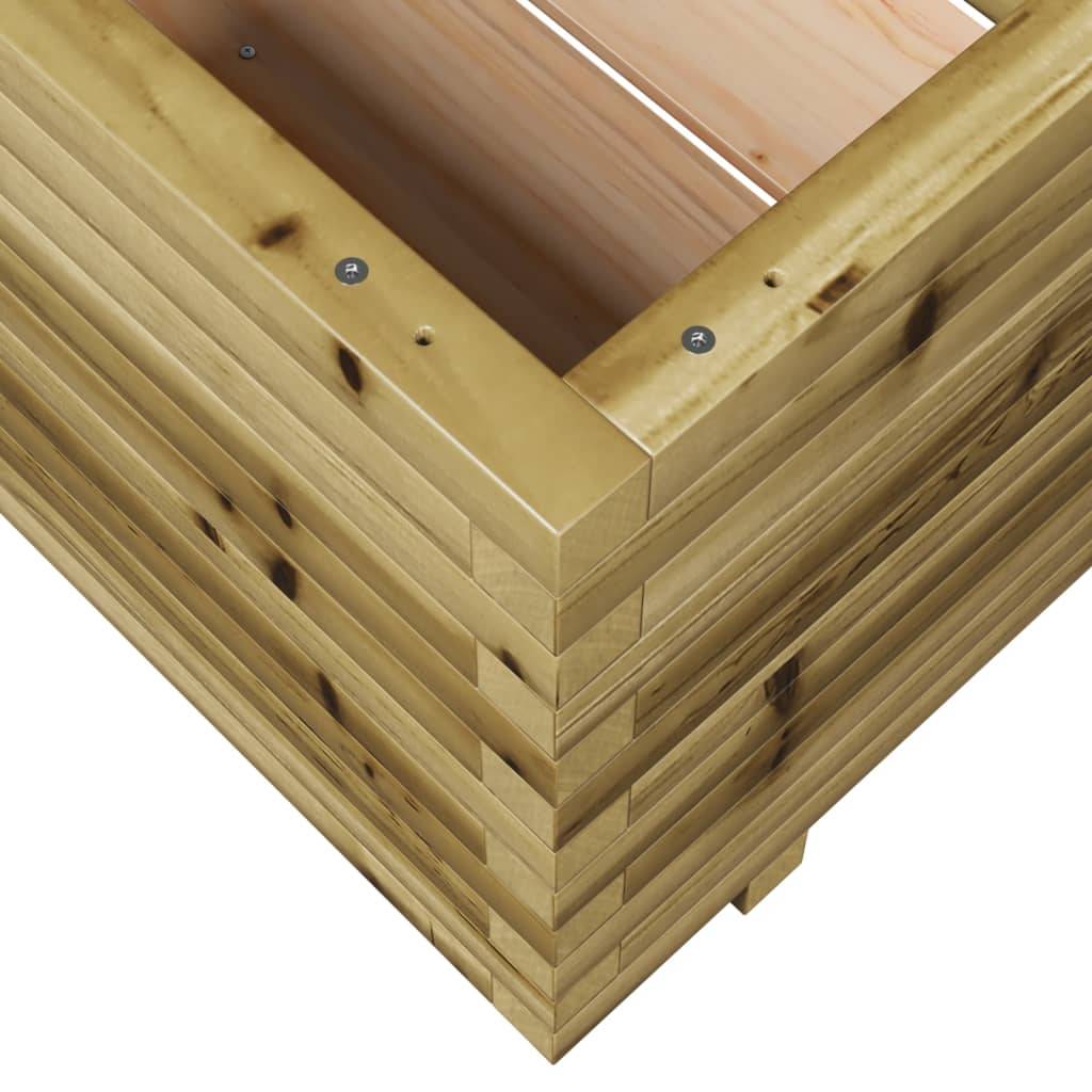 Maison Chic - Jardinière, Bac à fleurs, Pot de fleurs 60x60x49,5 cm bois de pin imprégné - Imagen 8